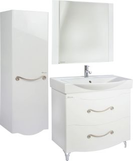 Тумба под раковину Bellezza Сесилия 85см белый 00000007091